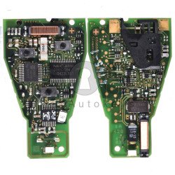 OEM Smart Key for Mercedes Buttons:3 / Frequency:433MHz / Transponder:NEC PROCESSOR/ROM 9 / Blade signature:HU64 / Immobiliser System:EZS / Keyless Go (Black Key) OEM Smart Key for Mercedes Buttons:3 / Frequency:433MHz / Transponder:NEC PROCESSOR/ROM 9 / Blade signature:HU64 / Immobiliser System:EZS / Keyless Go (Black Key)