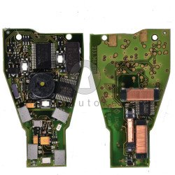 OEM Smart Key for Mercedes Buttons:3 / Frequency:433MHz / Transponder:NEC PROCESSOR ROM 59 / Blade signature:HU64 / Immobiliser System:EZS / KEYLESS GO (Black Key)