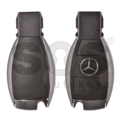 OEM Smart Key Mercedes W205 C-Class / Buttons:2 / Frequency:433MHz / Blade signature:HU64 / Immobiliser system:FBS4 / Part No:A 205 905 00 00  / Keyless Go / ONLY PAIRS