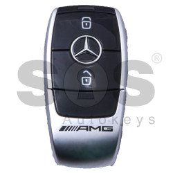 OEM 2x Smart Keys Mercedes AMG W213 Buttons:2 / Frequency: 433.92MHz / Part No: A2139057409 / Blade signature:HU64 / Keyless Go (ONLY PAIRS)