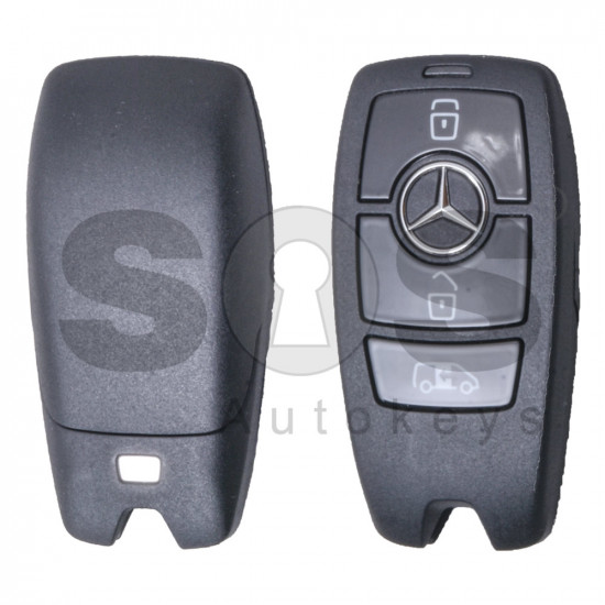 OEM Smart Key Mercedes Buttons:3 / Frequency: 433.92MHz / Manufacture: HELLA / Part No: A9079058706 / Keyless Go