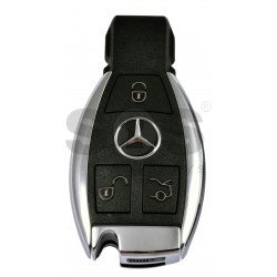 OEM 2X Smart Key Mercedes Benz Buttons:3 / Frequency:315MHz / Blade signature:HU64 / Immobiliser system:FBS4 / Part No:  A222 905 44 08 / KEYLESS GO / ONLY PAIRS