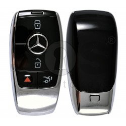 OEM  Smart Key Mercedes FBS4 Buttons:3+1P / Frequency: 315MHz /  Part No: A 167 905 45 03 / Blade signature:HU64 / Keyless Go / Nickel Black