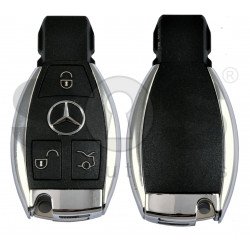 Smart Key for Mercedes Buttons:3 / Frequency:433MHz / Transponder: BGA / Blade signature:HU64 / Immobiliser System:FBS 3/ Keyless GO