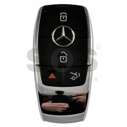 OEM  Smart Key Mercedes 2018+ Buttons:3+1p / Frequency: 315MHz /  Part No: A205 905 37 16/ Blade signature:HU64 / Keyless Go / Nickel Black