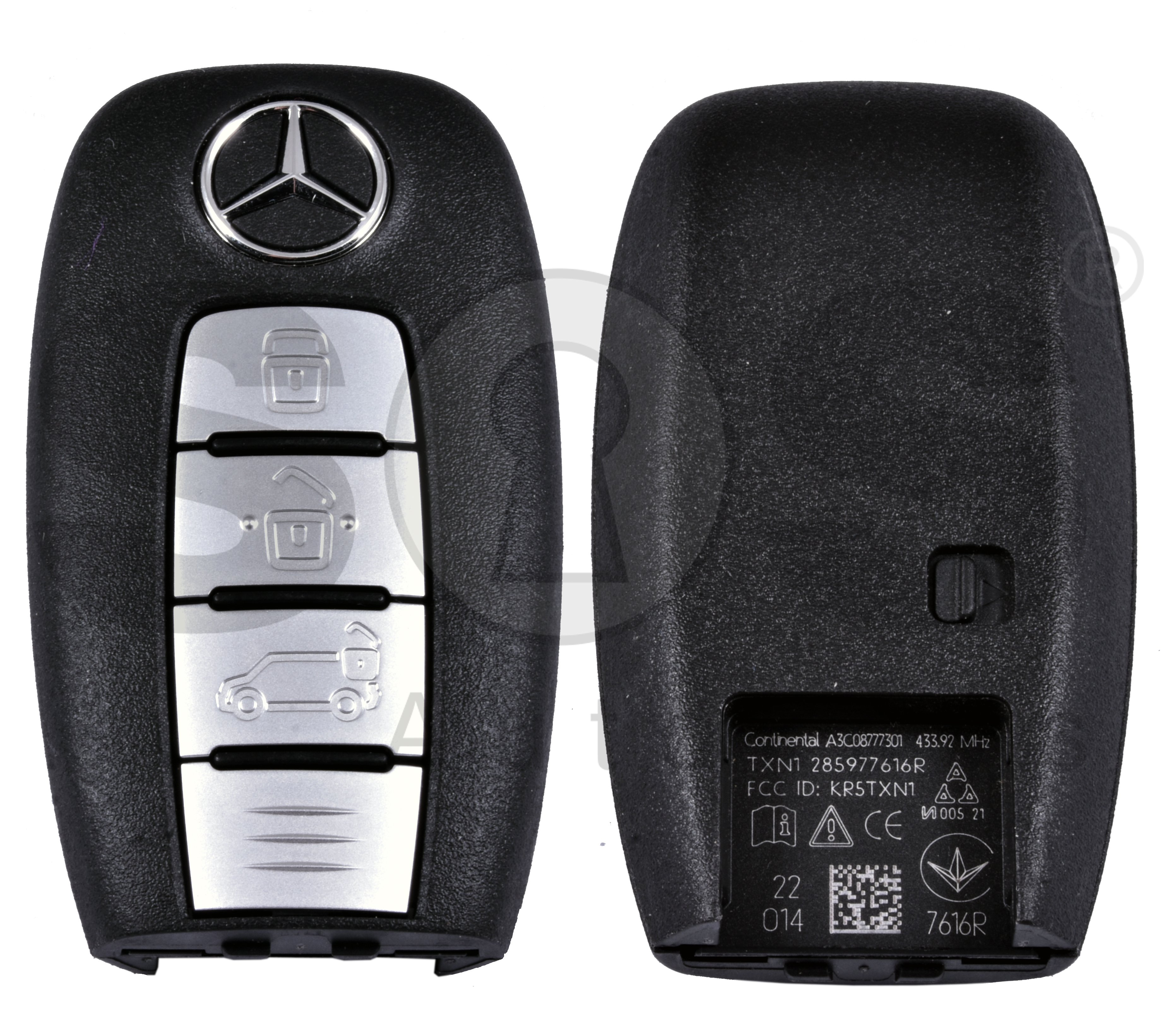 OEM Smart Key for Mercedes X-Class/ Citan 2022 Buttons:3 OEM Smart Key for Mercedes X-Class/ Citan 2022 Buttons:3