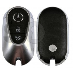 OEM  Smart Key Mercedes C-Class 2020+ Buttons:3 / Frequency: 433MHz /  Part No: A206 905 74 03 / Blade signature:HU64 / Keyless Go / Nickel Black