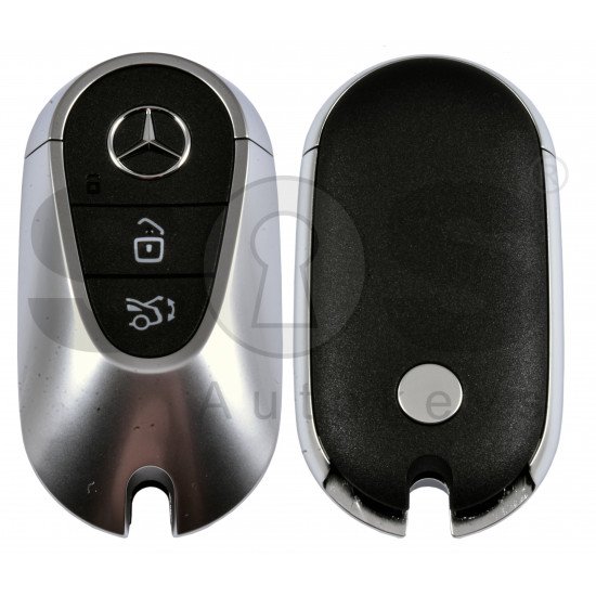 OEM  Smart Key Mercedes C-Class 2020+ Buttons:3 / Frequency: 433MHz /  Part No: A206 905 80 03 / Blade signature:HU64 / Keyless Go / Nickel Black / ONLY PAIRS 