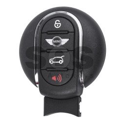 OEM Smart Key for MINI Clubman Buttons:3+1 / Frequency:434MHz / Transponder:PCF 7953 / Blade signature:HU100R / Immobiliser System:FEM / Part No: 9367411-01 / Keyless GO