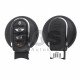 OEM Smart Key for MINI Clubman Buttons:3+1 / Frequency:434MHz / Transponder:PCF 7953 / Blade signature:HU100R / Immobiliser System:FEM / Part No: 9367411-01 / Keyless GO
