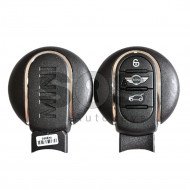 OEM Smart Key for MINI Clubman Buttons:3 / Frequency:434MHz / Transponder:PCF 7953 / Blade signature:HU100R / Immobiliser System:FEM / Part No:9345896-02 / Keyless GO/ little bit scratched/ brand new