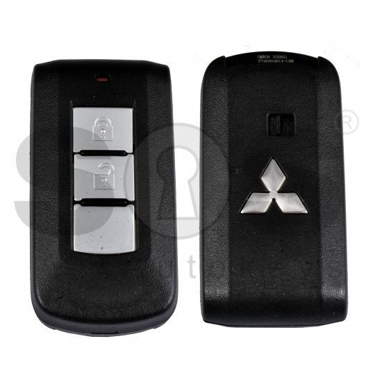 OEM Smart Key for Mitsubishi L200/ MONTEO Buttons:3 / Frequency:433MHz / Transponder:NCF295X/HITAG 3/BI-PHASE /Blade signature:MIT11 / Part No:8637B107 / Keyless GO