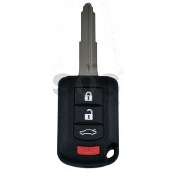 OEM Regular Key for Mitsubishi  Buttons:3+1p /Frequency:315MHz / Transponder:PCF 7961/HITAG 2 / Part No:  6370B945	