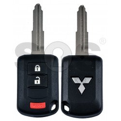 OEM Regular Key for Mitsubishi  Buttons:2+1p /Frequency:315MHz / Transponder:PCF 7961/HITAG 2 / Part No:  6370B904