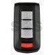 OEM Smart Key for Mitsubishi ECLIPSE CROSS 2018-2020  Buttons:2+1p / Frequency:315MHz / Transponder: NCF29A/HITAG3/ Part No: 8637B639		