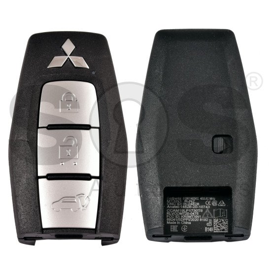 OEM Smart Key for Mitsubishi OUTLANDER 2022  Buttons:3/ Frequency:433MHz / Transponder: NCF29A/HITAG AES / Part No: 8637B149