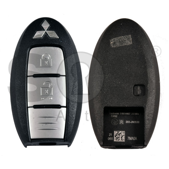OEM Smart Key for Mitsubishi WAGON 2019+ Buttons:2 / Frequency:315MHz / Transponder: NCF29A/HITAG AES / / Part No: 285E3-7MA0A / Keyless GO OEM Smart Key for Mitsubishi WAGON 2019+ Buttons:2 / Frequency:315MHz / Transponder: NCF29A/HITAG AES / / Part No: 285E3-7MA0A / Keyless GO