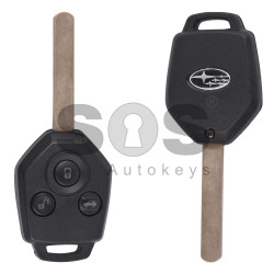 Regular Key for Subaru Forester/ Tribeca/ Impreza/ Legacy/ Outback Buttons:3 / Frequency:434MHz / Transponder:Texas Crypto/ID 4D-62 / Blade signature:DAT17 / Immobiliser System:Immo Box / Part No: D46AAD16