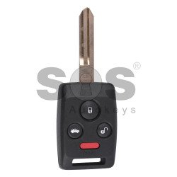 Regular Key for Subaru Buttons:3+1 / Frequency:434MHz / Transponder:4D62 / Blade signature:NSN14 / Immobiliser System: Immo Box