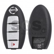 OEM Smart Key for Nissan Buttons:3+1 / Frequency:433MHz / Transponder:PCF7953 / Blade signature:NSN14 / FCC ID: KR5S180144014 (WITHOUT SLOT) OEM Smart Key for Nissan Buttons:3+1 / Frequency:433MHz / Transponder:PCF7953 / Blade signature:NSN14 / FCC ID: KR5S180144014 (WITHOUT SLOT)