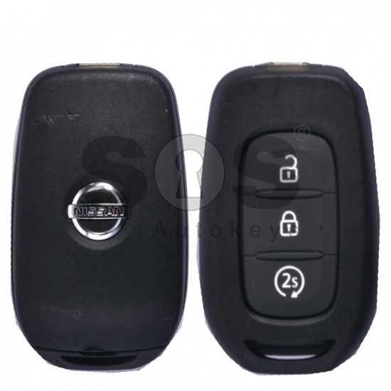 OEM Regular Key for Nissan Buttons:3 / Frequency:434MHz / Transponder: PCF7961M ( Automatic Start )
