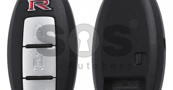 OEM Smart Key for Nissan GT-R Buttons:3 / Frequency:433MHz ...