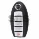 OEM  Smart Key for Nissan Buttons:4+1 / Frequency:433MHz / Transponder: PCF7953 / Blade signature:NSN14 / Part No: 285E3-9HP5B (WITHOUT SLOT) ( Automatic Start )