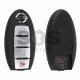 OEM Smart Key for Nissan Buttons:3+1 / Frequency:433MHz / Transponder: PCF7952 / Blade signature:NSN14 / Part No: 285E31AC7B (WITHOUT SLOT)