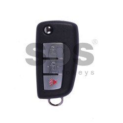 OEM Flip Key for Nissan Buttons:2+1 / Frequency:433MHz / Transponder:HITAG 128-Bit AES PCF 7961M / Blade signature:NSN14 / Part No: 0561-4BA1B/ 28268-4C1B