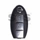 OEM Smart Key for Nissan Buttons:3 / Frequency:433MHz / Transponder:PCF 7952A / Blade signature:NSN14 / Manufacture: Mitsubishi Electric (Without Slot)