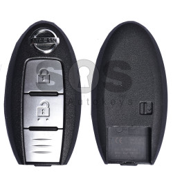 OEM Smart Key for Nissan Buttons:2 / Frequency:434MHz / Transponder:PCF7952A / Blade signature:NSN14 / Part No: TWB1G662 / Manufacture: ALPS ELECTRONIC CO LTD (WITHOUT SLOT)/ PART No.: 285E3-1KA0D / 285E3-1KA9D