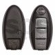 OEM Smart Key for Nissan Buttons:3 / Frequency: 434MHz / Transponder: HITAG 2/ ID 46/ PCF7952 / Blade signature: NSN14 / Part No: 5WK49619 / 285E3-1TJ0E (With Slot)