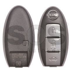 OEM Smart Key for Nissan Buttons:3 / Frequency: 434MHz / Transponder: HITAG2/ ID46/ PCF7952 / Blade signature:NSN14 / Part No: 5WK49609 (With Slot)