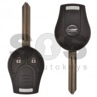 OEM Regular Key for Nissan Buttons:2 / Frequency: 434MHz / Transponder: HITAG2/ ID46/ PCF7961 / Blade signature: NSN14 / Model:TWB 1G776 / PART No.: H0561-3HN0A