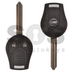 OEM Regular Key for Nissan Buttons:2 / Frequency: 434MHz / Transponder: HITAG2/ ID46/ PCF7961 / Blade signature: NSN14 / Model:TWB 1G776 / PART No.: H0561-3HN0A