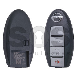 OEM Smart Key for Nissan Maxima Buttons:3+1P / Frequency: 315MHz / Transponder: HITAG2/ ID46/ PCF7952 / Blade signature:NSN14 / Part No: 285E3-JA05A/ (WITHOUT SLOT)