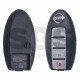 OEM  Smart Key for Nissan Altima Buttons:3+1P / Frequency: 434MHz / Transponder: HITAG3/ PCF7952XTT / Blade signature:NSN14 / Part No: 285E3-9HP4B/ (WITHOUT SLOT)