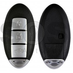 Smart Key for Nissan X-trail/QASHQAI 2014-2018 Buttons:3 / Frequency:433MHz / Transponder:PCF7953M HITAG AES / Blade signature:NSN14 / COMPATIBLE PART NO: 285E3-4CB5C / No Logo