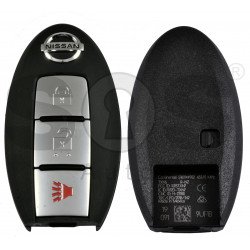 OEM Smart Key for Nissan PATHFINDER 2019 Buttons:2+1P / Frequency: 434MHz / Transponder:NCF29A/HITAG AES / Blade signature:NSN14 / Part No: 285E3-9UF1B