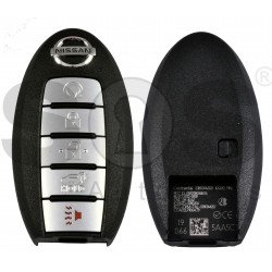 OEM Smart Key for Nissan MURANO 2015 Buttons:4+1P / Frequency: 434MHz / Transponder: HITAG AES / Blade signature:NSN14 / Part No: 285E3-5AA5C	/ Automatic Start 