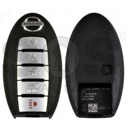OEM Smart Key for Nissan ROGUE 2019 Buttons:4+1P / Frequency: 434MHz / Transponder: NCF29A/HITAG AES / Blade signature:NSN14 / Part No: 285E3-6RR7A	/ Automatic Start 