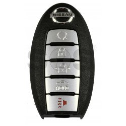 OEM Smart Key for Nissan MAXIMA 2019 Buttons:4+1P / Frequency: 434MHz / Transponder: NCF29A/HITAG AES / Blade signature:NSN14 / Part No: 285E3-9DJ3B	/ Automatic Start 
