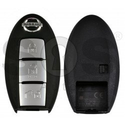 OEM Smart Key for Nissan LEAF 2018 Buttons:3 / Frequency: 434MHz / Transponder:HITAG AES / Blade signature:NSN14 / Part No: 285E3-5SA0B