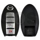 OEM Smart Key for Nissan PATROL 2013 Buttons:3+1P / Frequency: 434MHz / Transponder: PCF7952/HITAG2 / Blade signature:NSN14 / Part No: 285E3-1LP0C	
