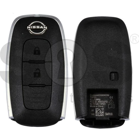 ontto Portachiavi a 3 pulsanti compatibile con Nissan Ariya