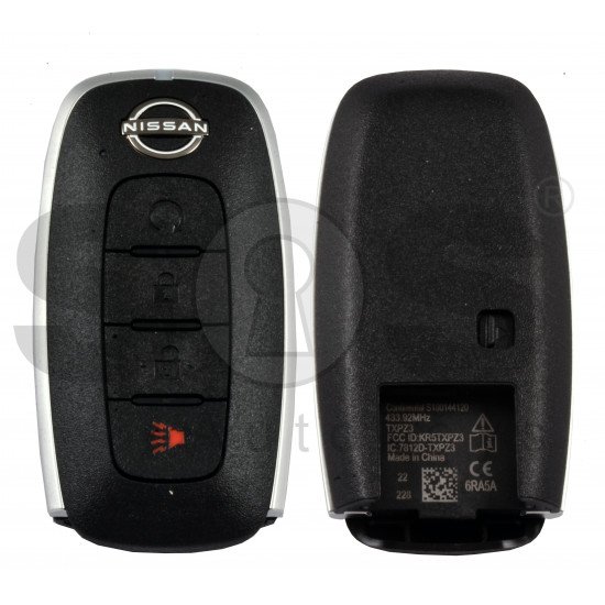 OEM Smart Key for Nissan PATHFINDER/ IGNIS / ROGUE  Buttons:3+1P / Frequency: 434MHz / Transponder: NCF29A/HITAG AES /   Part No: 285E3-6RA5A	 / Automatic Start