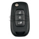 OEM Flip Key for Nissan Buttons:3 / Frequency:433MHz / Transponder: PCF7961M/HITAG AES  / Blade signature:NSN14 / FCCID: CWTWB1G767