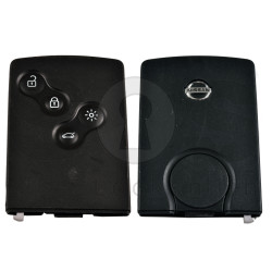 OEM Smart Card Nissan 4 Buttons:4 / Frequency: 433MHz / Transponder: PCF7953/HITAG AES / Blade signature:VA2 / Immobiliser System:BCM / Keyless GO