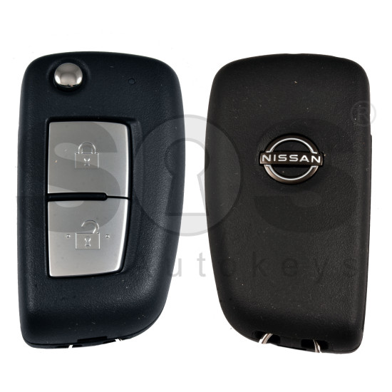 OEM Flip Key for Nissan  X-TRAIL/ROGUE/KICKS 2021+ Buttons:2 / Frequency:433MHz / Transponder: PCF7961/HITAG AES/   FCC ID : CWTWB16767