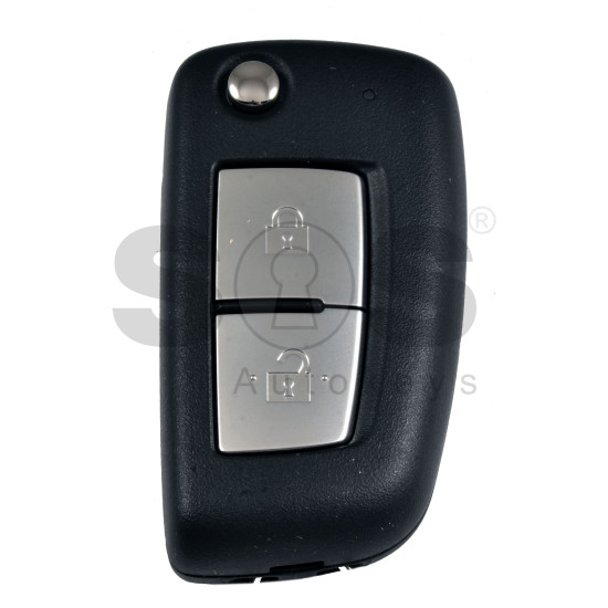 OEM Flip Key for Nissan  X-TRAIL/ROGUE/KICKS 2021+ Buttons:2 / Frequency:433MHz / Transponder: PCF7961/HITAG AES/   FCC ID : CWTWB16767